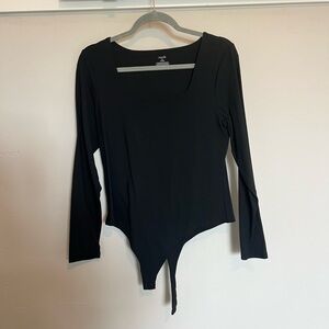 Nuuds square neck bodysuit